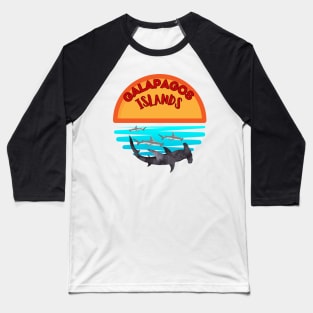 Galapagos Islands Baseball T-Shirt